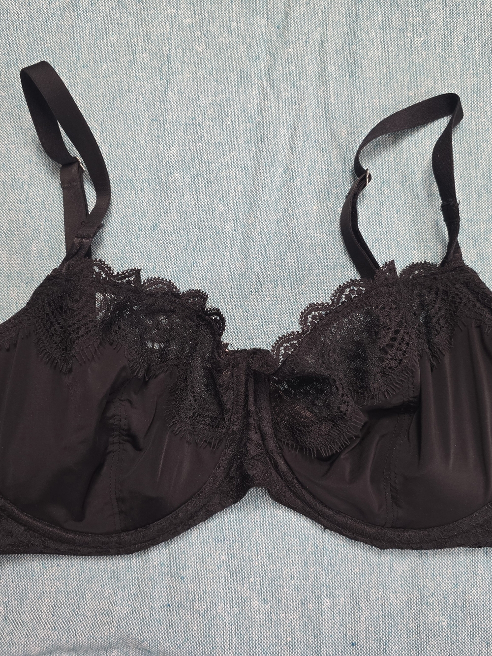 Victoria's Secret Black Lace Underwire Bra
